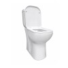 Inodoro largo ALTO c/Tapa slow close Montano Blanco Dmc Inodoro Largo Alto C/tapa Slow Close Montano Blanco Dmc