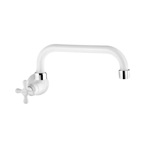 Grifo pared horizontal Marujá blanco Grifo Pared Horizontal Marujá Blanco