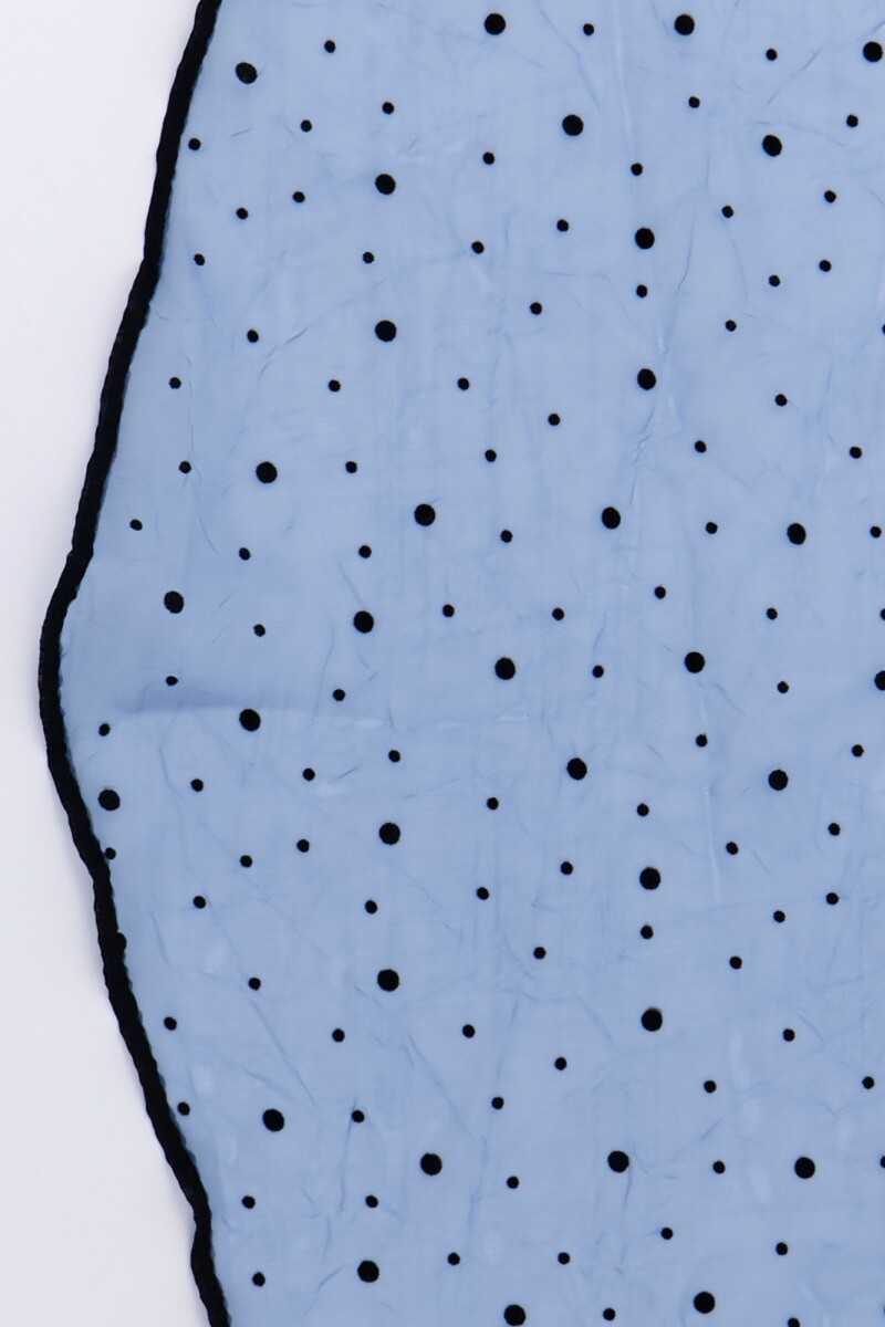 PAÑUELO DOT AZUL