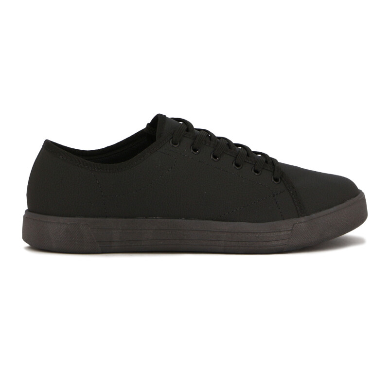 Br Sport Calzado Casual Acordonado Bajo Negro