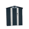 Caseta Galpon Jardin Lumax Avon Gris Oscuro 192x161x99 Caseta Galpon Jardin Lumax Avon Gris Oscuro 192x161x99