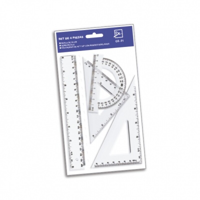 Juego De Geometría Regla 20Cm #Juego De Geometría Regla 20Cm
