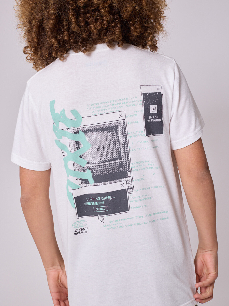 T-SHIRT GASTEL TEEN DIXIE Crudo