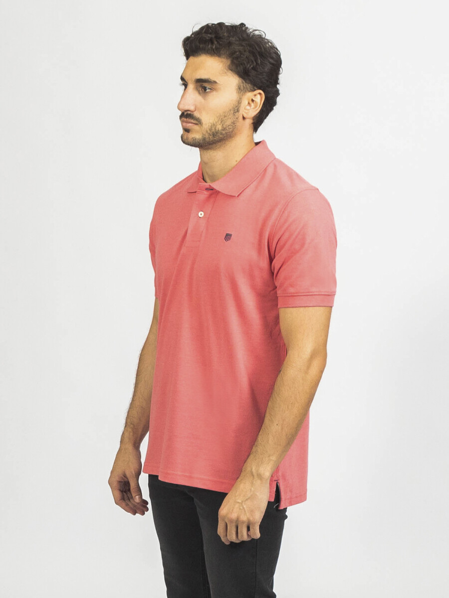 Remera Piqué - Coral 