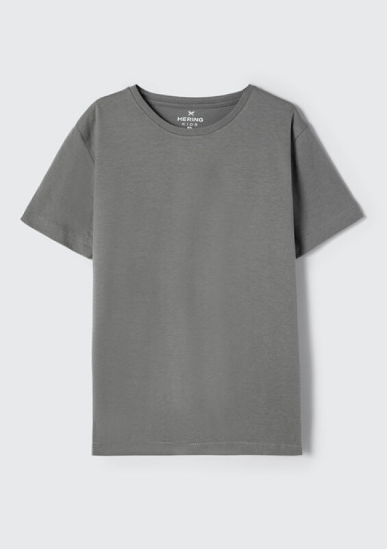 CAMISETA MM MASC GRIS MEDIO