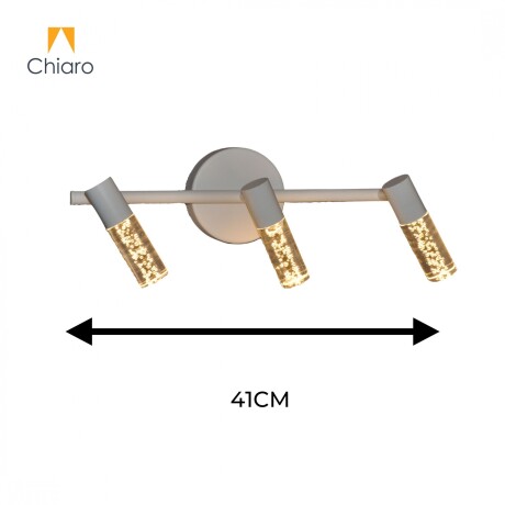 Aplique Led triple cilindro efecto agua 18W Aplique Led triple cilindro efecto agua 18W