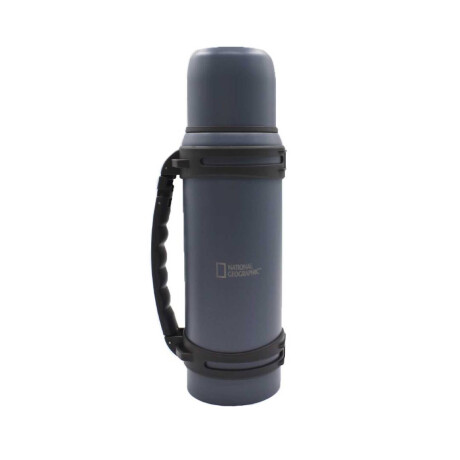 Termo National Geographic Con Asa 1.5 Lts Gris