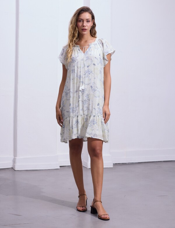 Vestido Cordel MULTI/VERDE