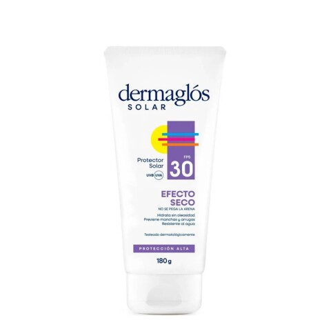 Protector solar Dermaglós FPS30 Efecto seco 180g