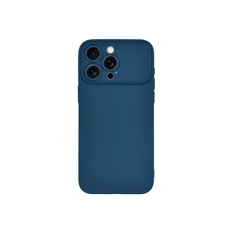 Protector flexible iPhone 15 Pro Max color azul Protector Flexible Iphone 15 Pro Max Color Azul