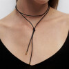 CADENA PDPAOLA DANA LEATHER BOW Cadena Pdpaola Dana Leather Bow