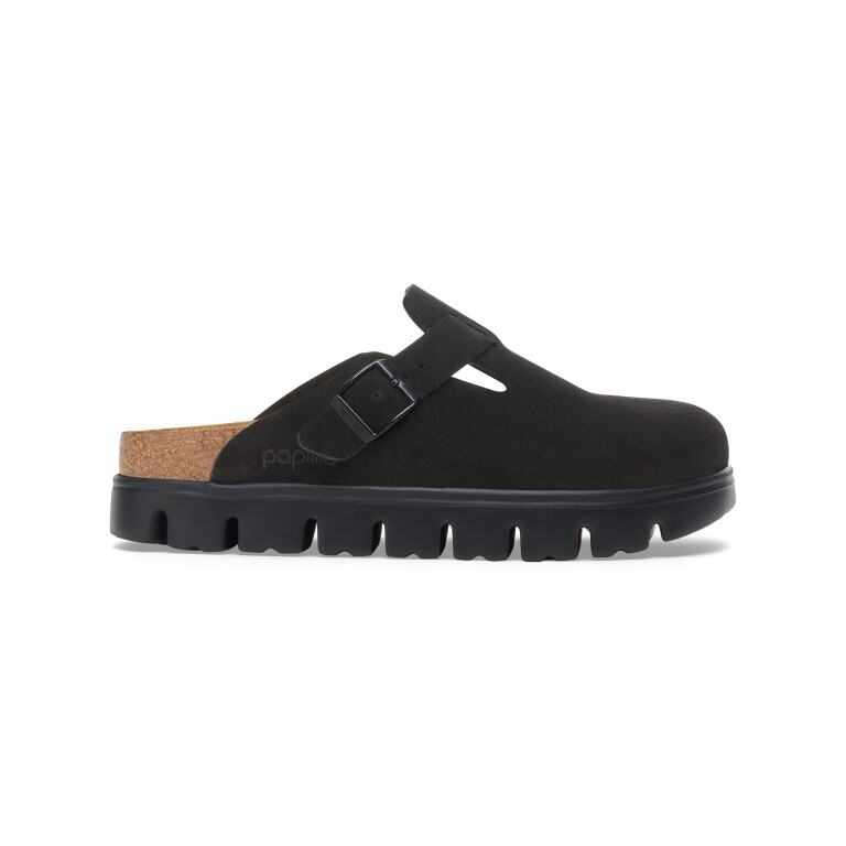 Zueco Boston Chunky LEVE - Estrecho Black