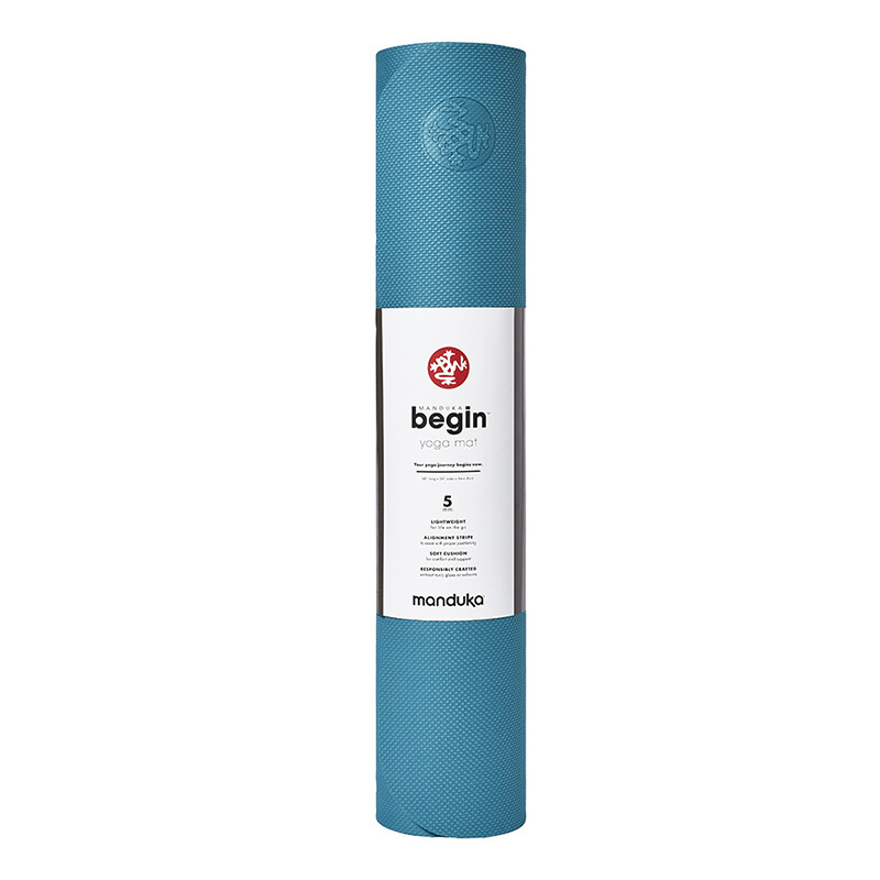 Manduka Begin Yoga Mat 5mm Azul