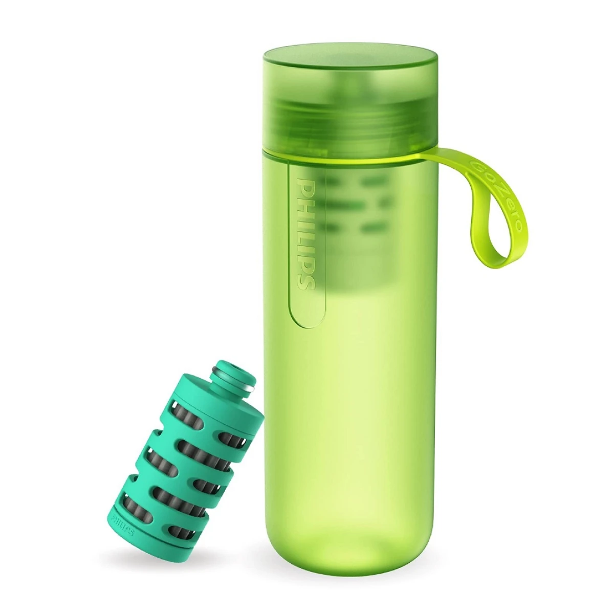 Botella Filtrante Philips AWP2722 590Ml - VERDE 