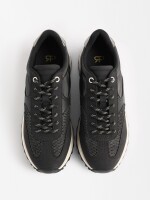 Zapatillas Running Rejilla negro