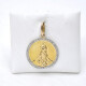 Medalla Con Imagen Religiosa En Oro 18K Y Diamantes Medalla Con Imagen Religiosa En Oro 18K Y Diamantes