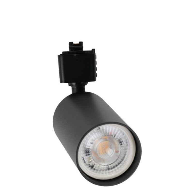 CABEZAL P/ RIEL MONOFASICO 1L GU10/MR16 NEGRO H10CM CABEZAL P/ RIEL MONOFASICO 1L GU10/MR16 NEGRO H10CM