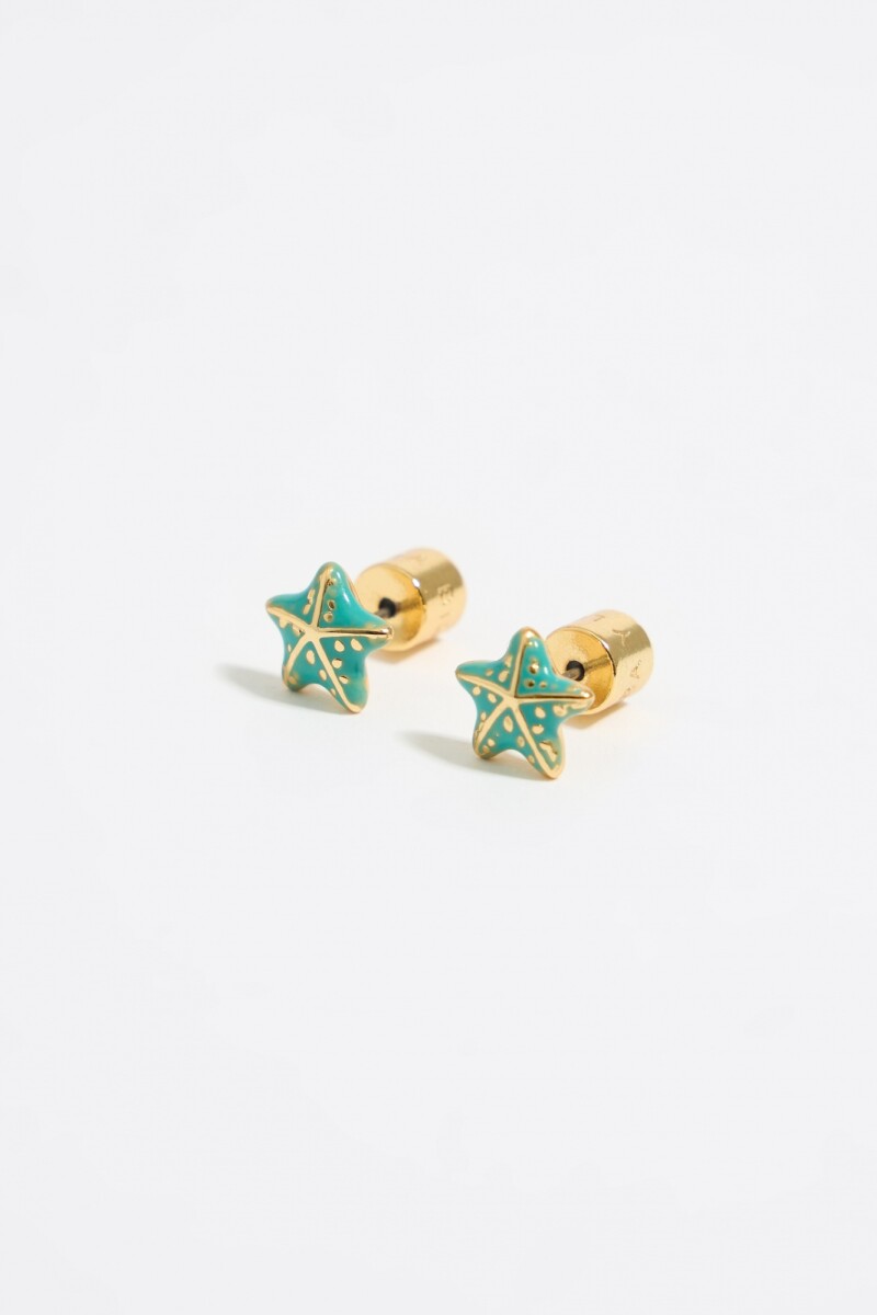 PENDIENTES Turquesa