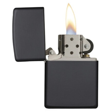 Encendedor Zippo Black Matte - 218 Encendedor Zippo Black Matte - 218
