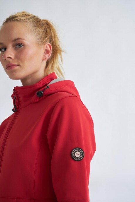 Campera Neopreno Dama Roja