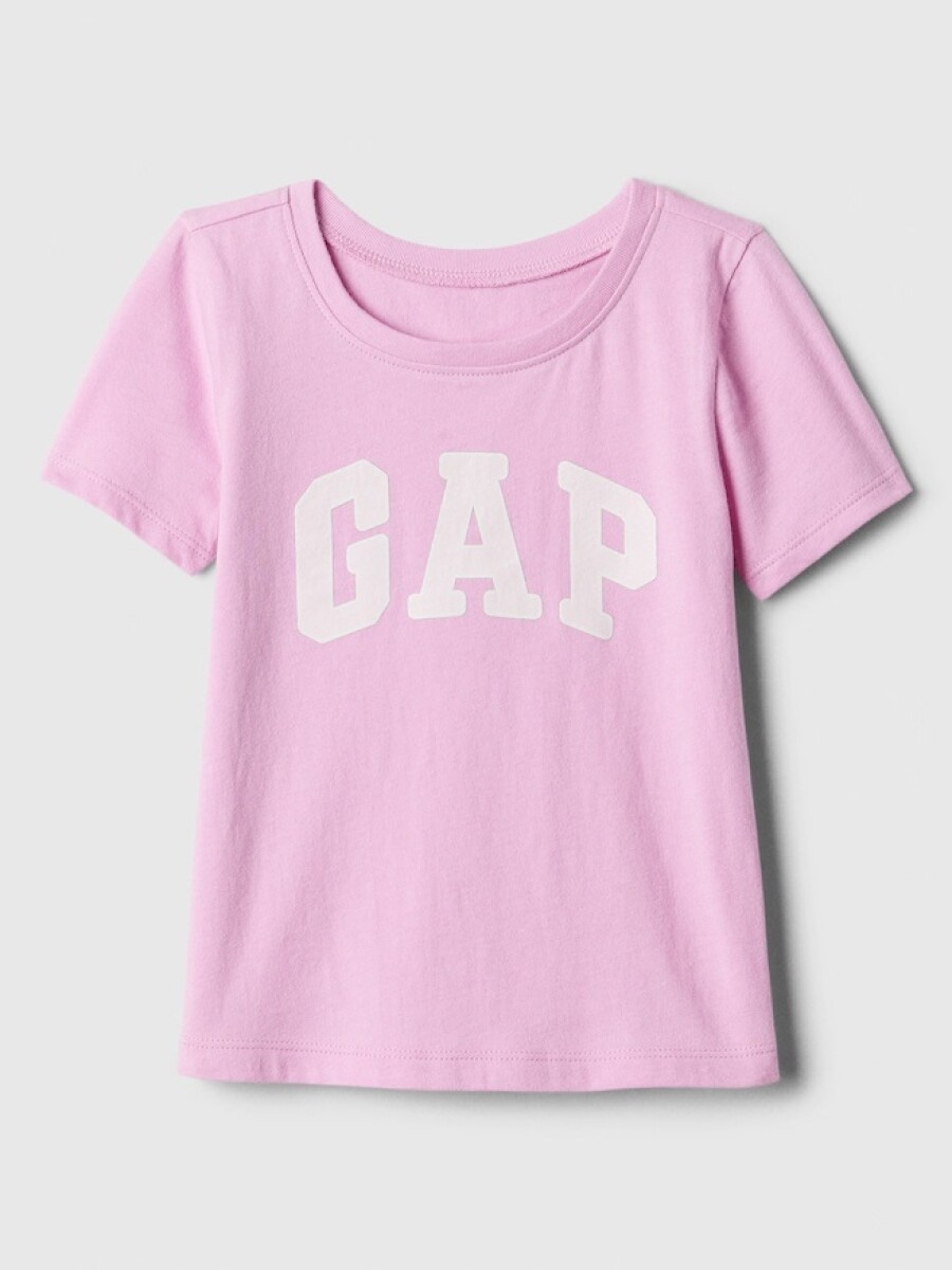 Remera Logo Toddler Niña - Sugar Pink 