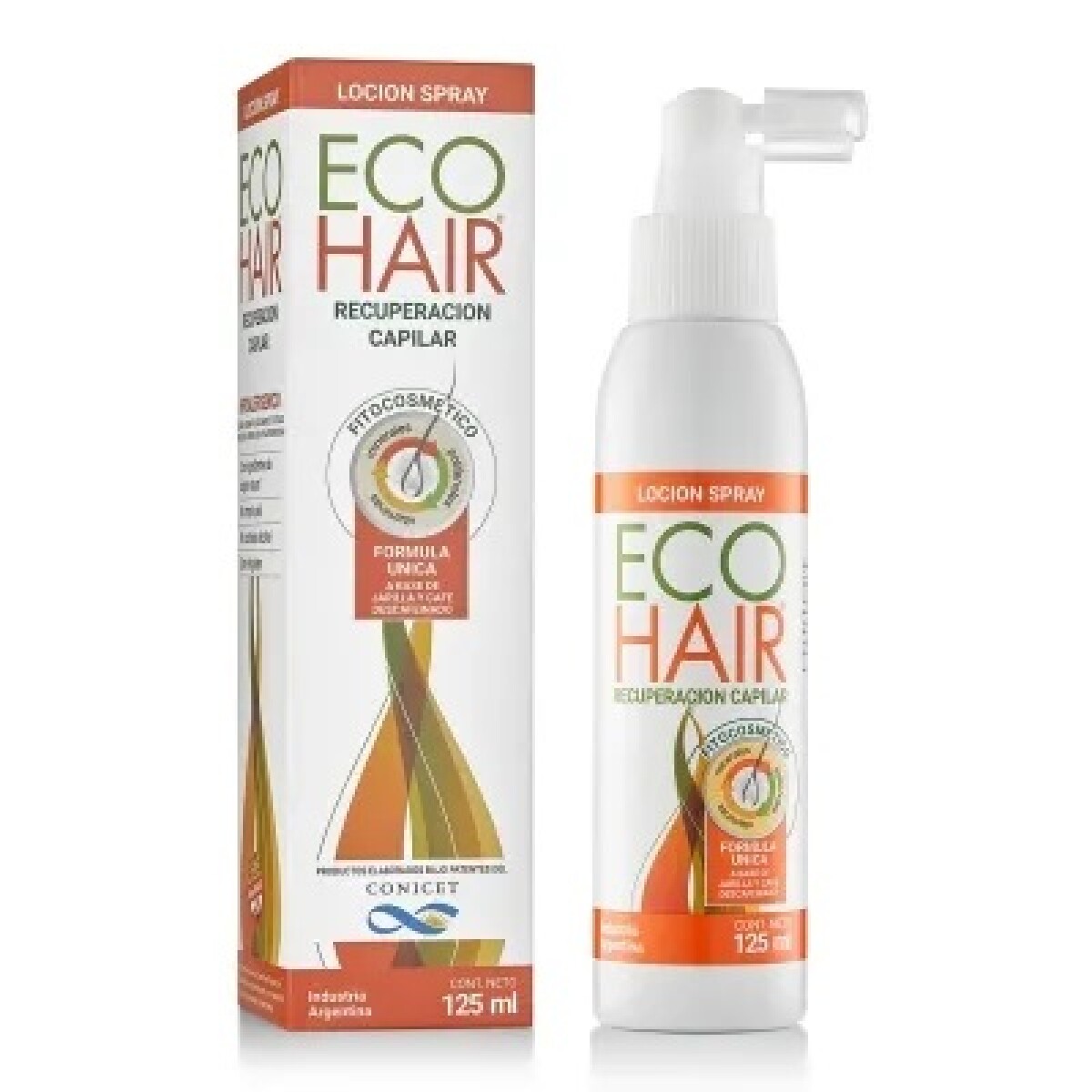 Loción Recuperacion Capilar Eco Hair 125 Ml. 