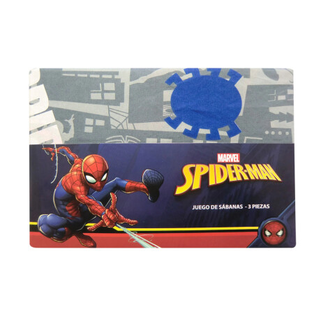 Juego de sábanas Infantil Spiderman 1 Plaza 100% Microfibra