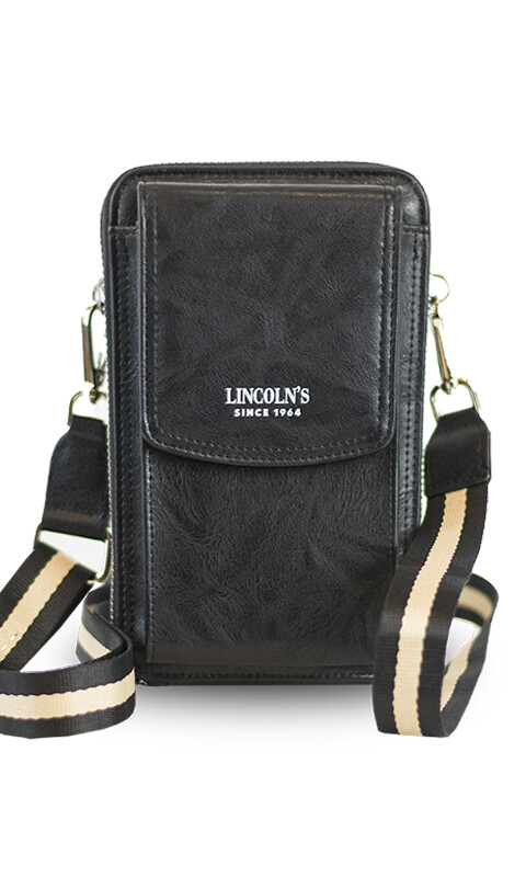 PHONEBAG / PORTA CELULAR DAISY NEGRO