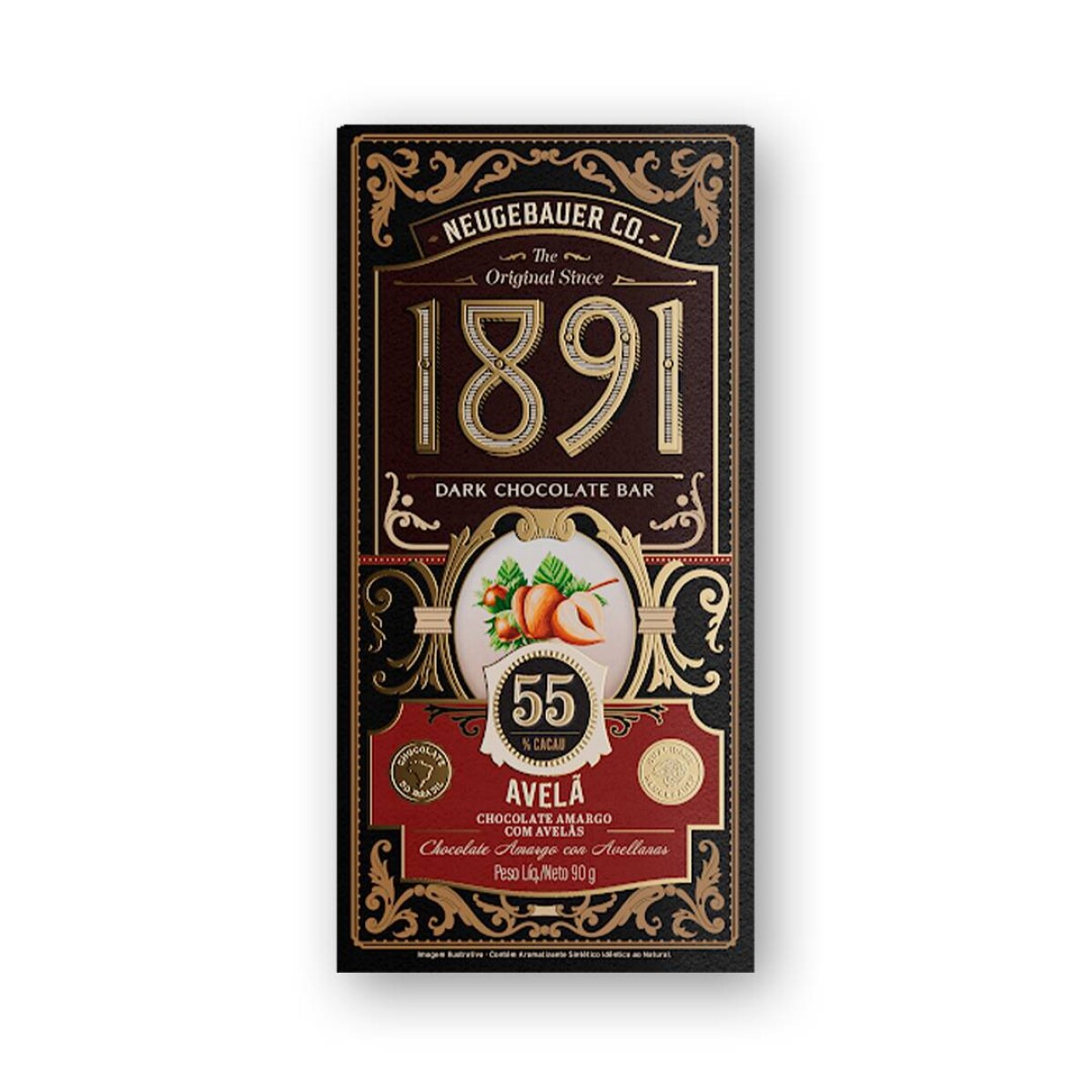 Chocolate Neugebauer 90 Grs - Con Avellana 