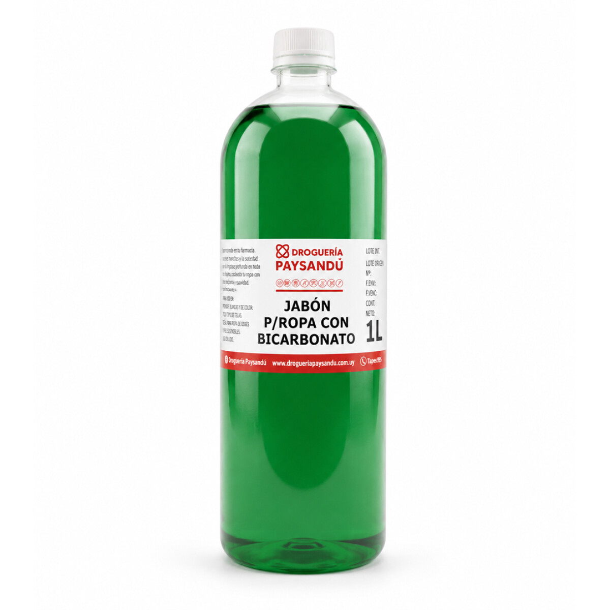 Jabón para ropa con bicarbonato - 1L 