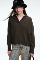 SWEATER COLLAR Verde