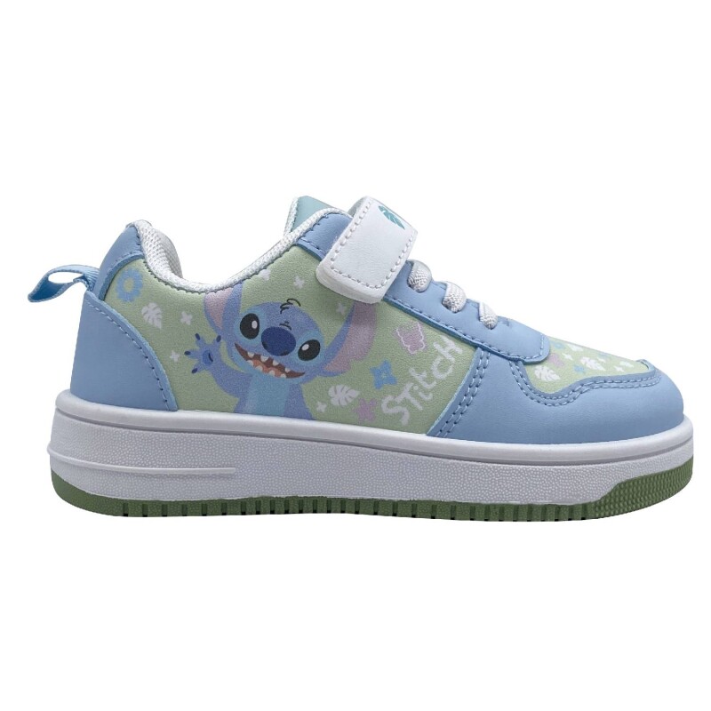 Championes Disney Deportivo con Cordones Stitch Azul