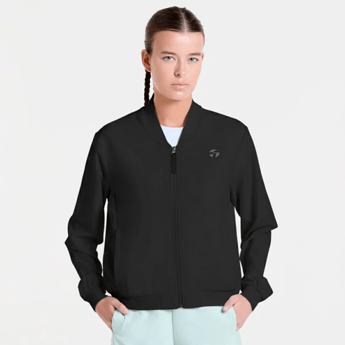 BOMBER JOY WMN negro - NEGRO 