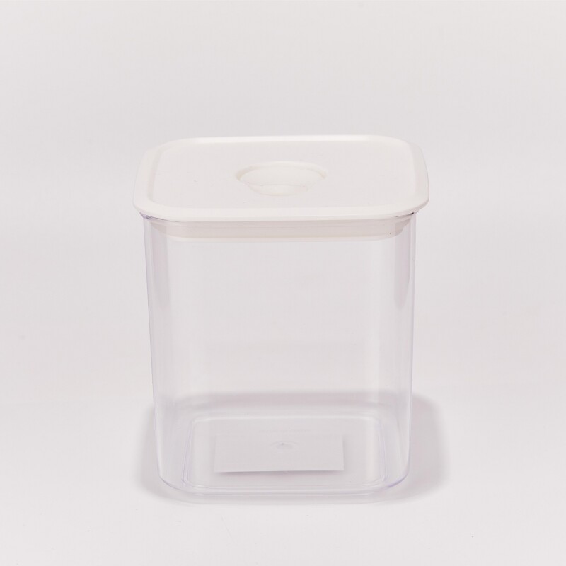 BOTE HERMÉTICO PARA ALMACENAMIENTO DE ALIMENTOS CON TAPA CUADRADA-800 ML BOTE HERMÉTICO PARA ALMACENAMIENTO DE ALIMENTOS CON TAPA CUADRADA-800 ML
