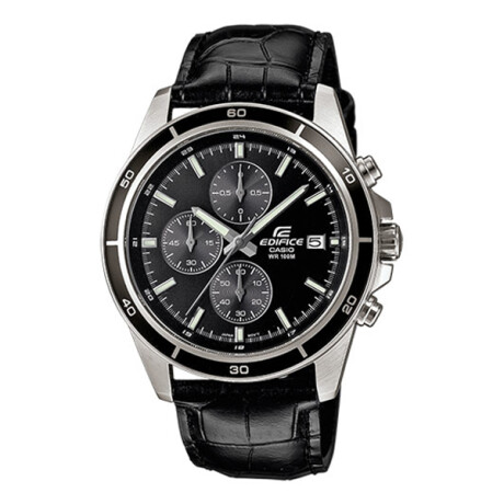 Reloj Casio Edifice Fashion Acero Negro 0