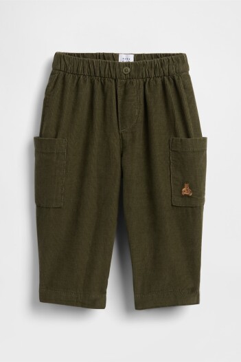 Pantalòn De Pana Bebé Army Jacket Green