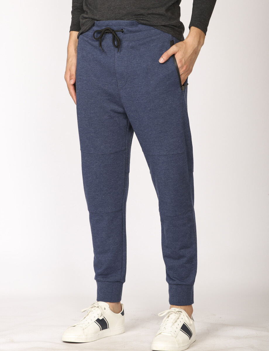 080912 PANTALON JOGGING SLIM HARRY Azul Piedra