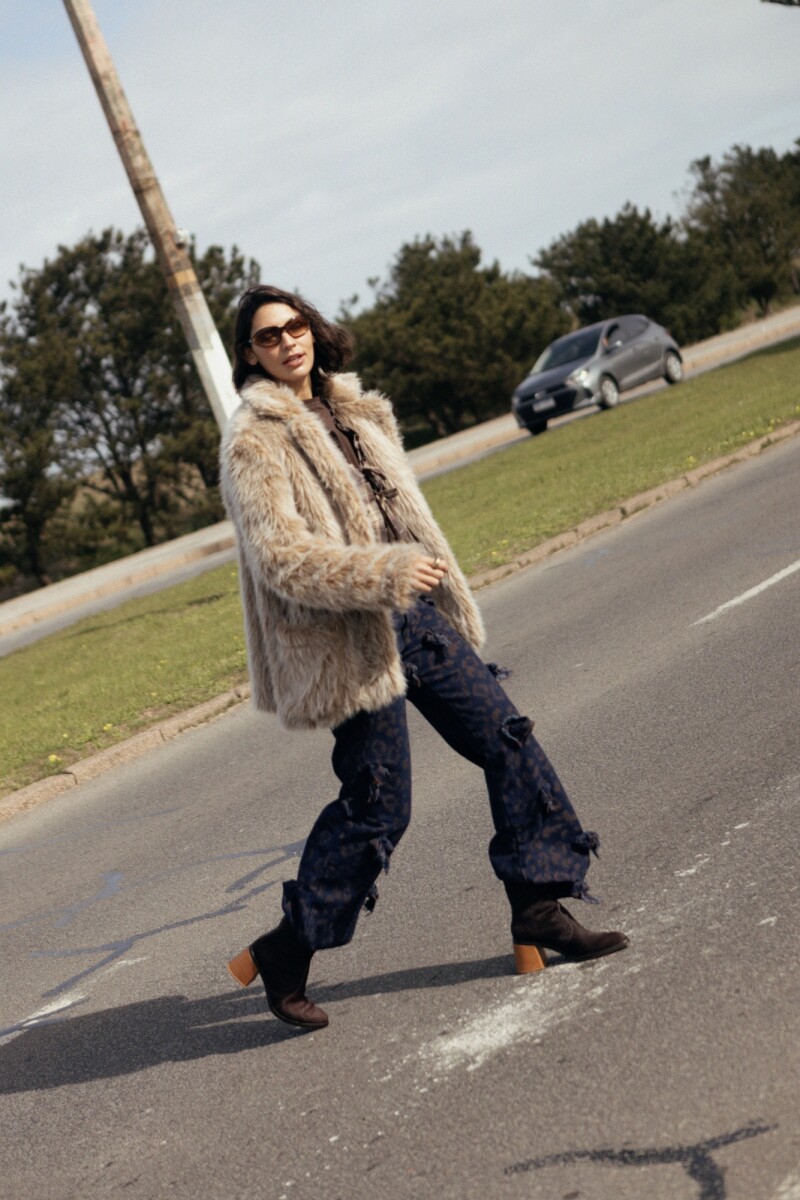 Pelush Coat Beige