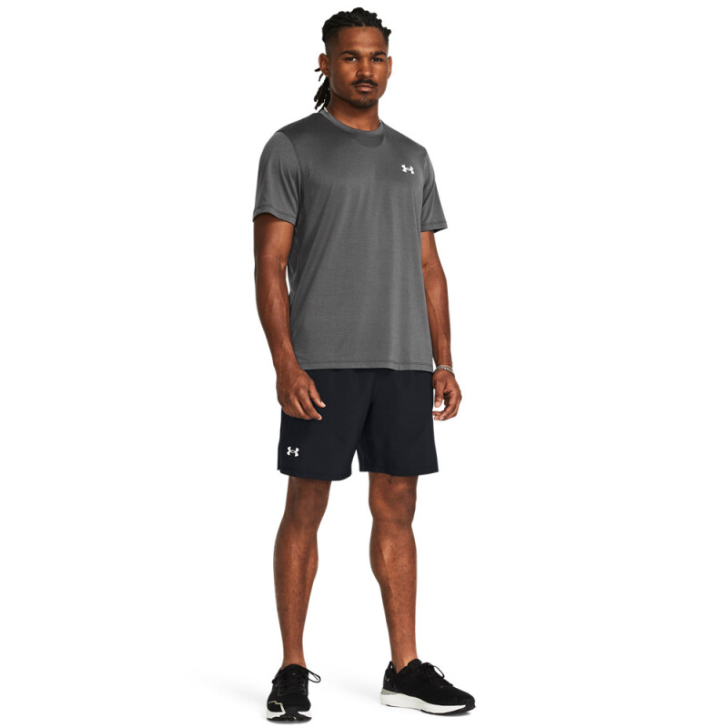 UA LAUNCH 7'' SHORTS-BLU BLK-001