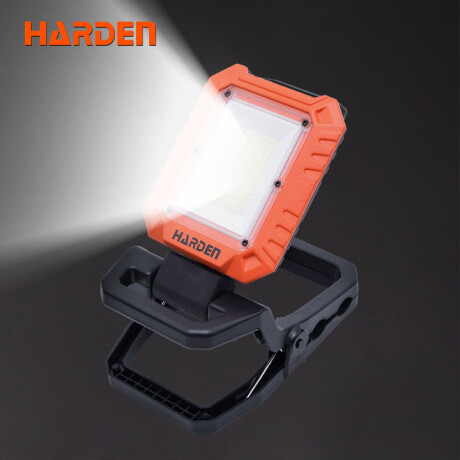 LUZ DE TRABAJO LED INALAMBRICA 50W CUERPO ALUM CON PINZA SUJECION HARDEN ++ N/a