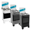 Cocina Tem Mastercook Glp Color Negro Con Puerta Con Visor Cocina Tem Mastercook Glp Color Negro Con Puerta Con Visor