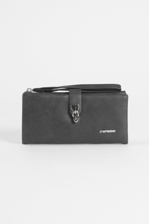 Billetera hook con strap negro