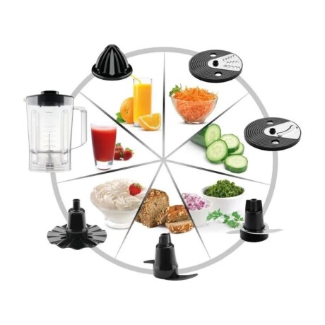 Multiprocesador Arno Multichef | 7 En 1 | Color rojo. Multiprocesador Arno Multichef | 7 En 1 | Color rojo.