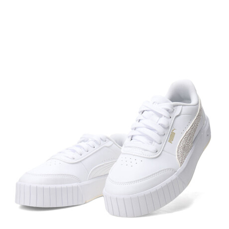 Championes de Mujer Puma Carina Mía Topcat Blanco - Animal Print