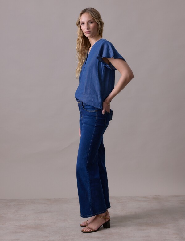 Jean Wide Leg JEAN OSCURO