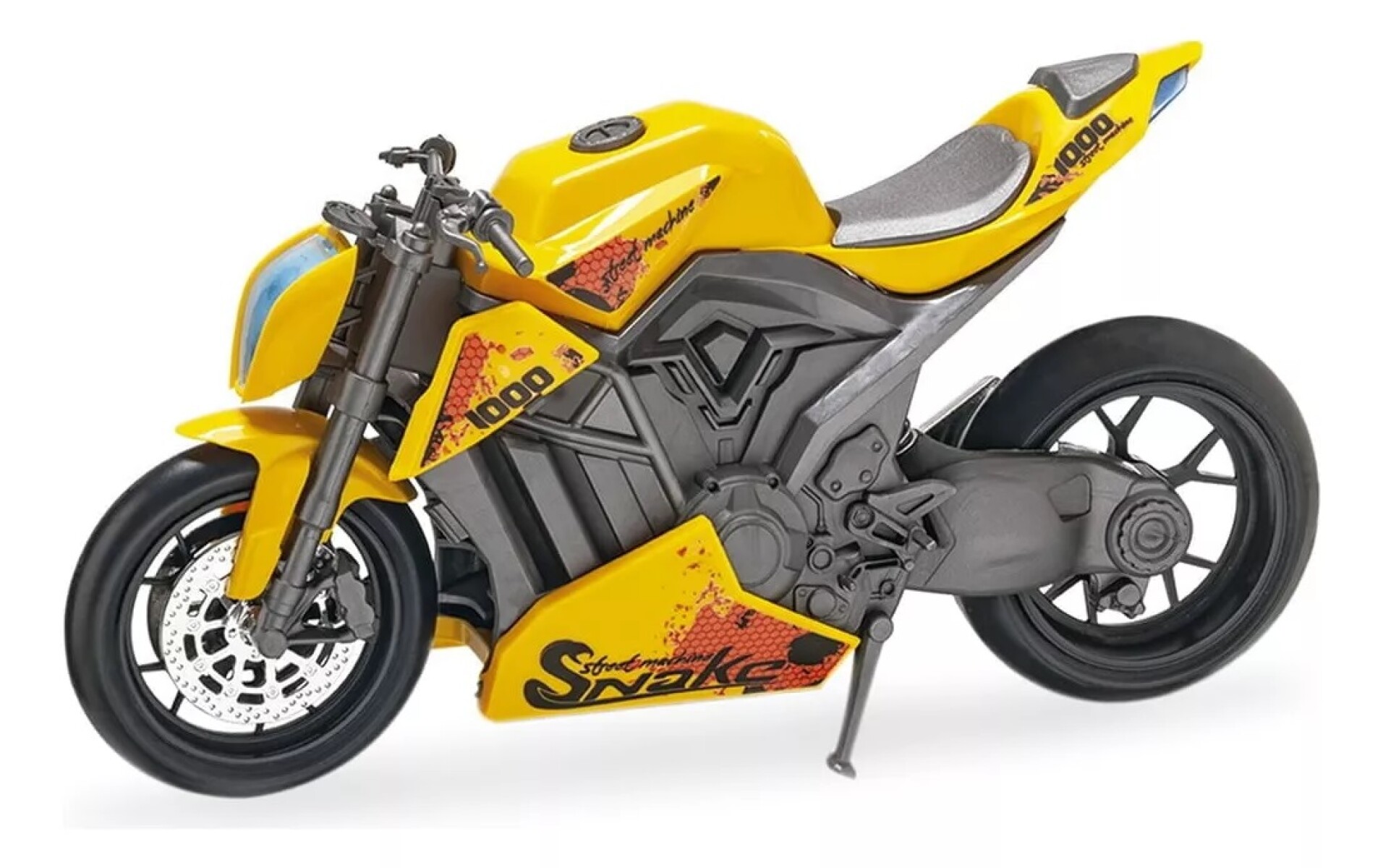 Moto Snake Con Suspensión Funcional En Caja Usual 