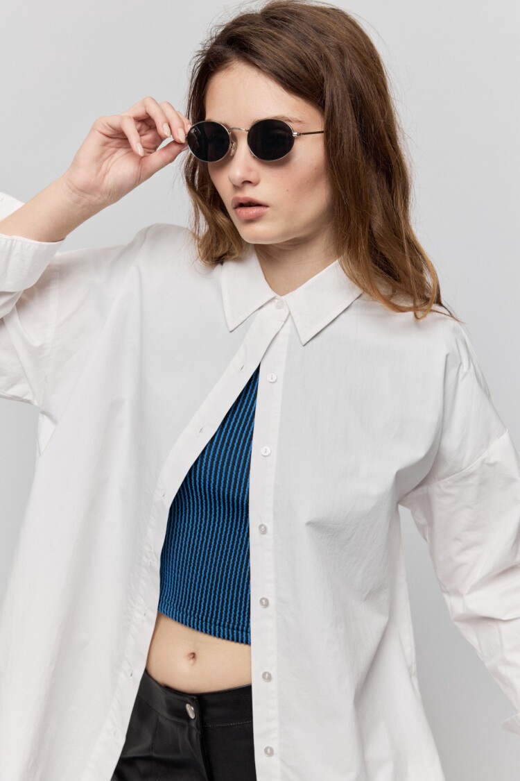 CAMISA JAZMINA SOLID Crudo