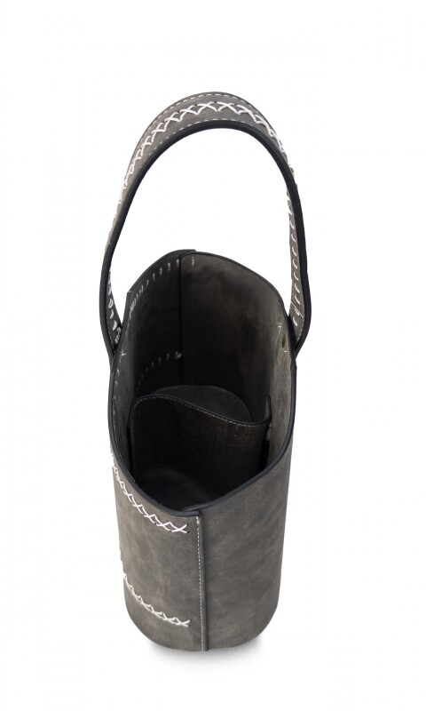 POSATERMO BUTAN C/COSTURA ARTESANAL HUMO