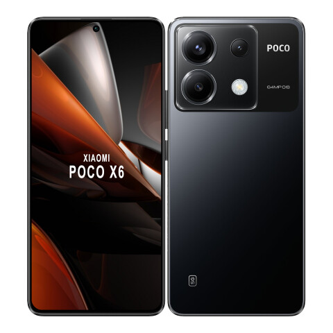Celular Xiaomi Poco X6 6.67'' 5G 12GB 256GB Negro Unica