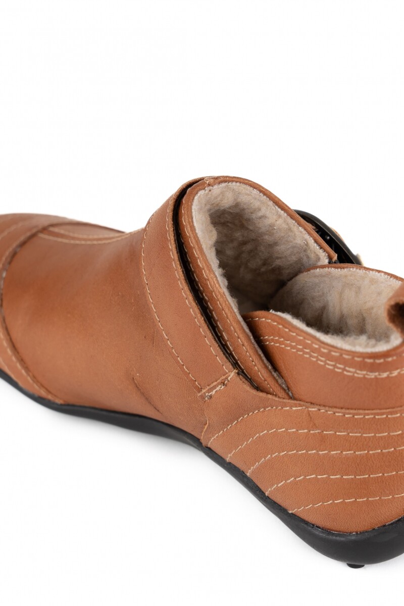 Bota baja clásica corderito Terracota